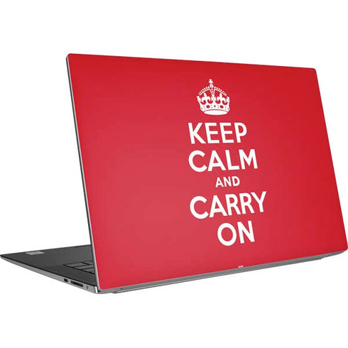 Keep Calm and Carry On Dell XPS Skin